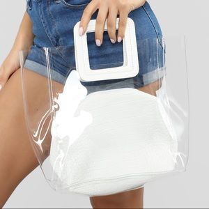 Who's Your Rep Bag - White